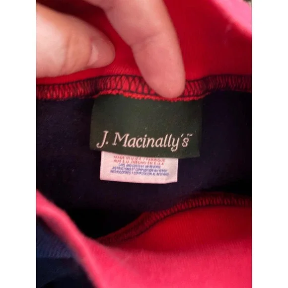 Vintage Christmas Grandmacore Sweatshirt fireplace Cottagecore SZ M - Picture 3 of 7